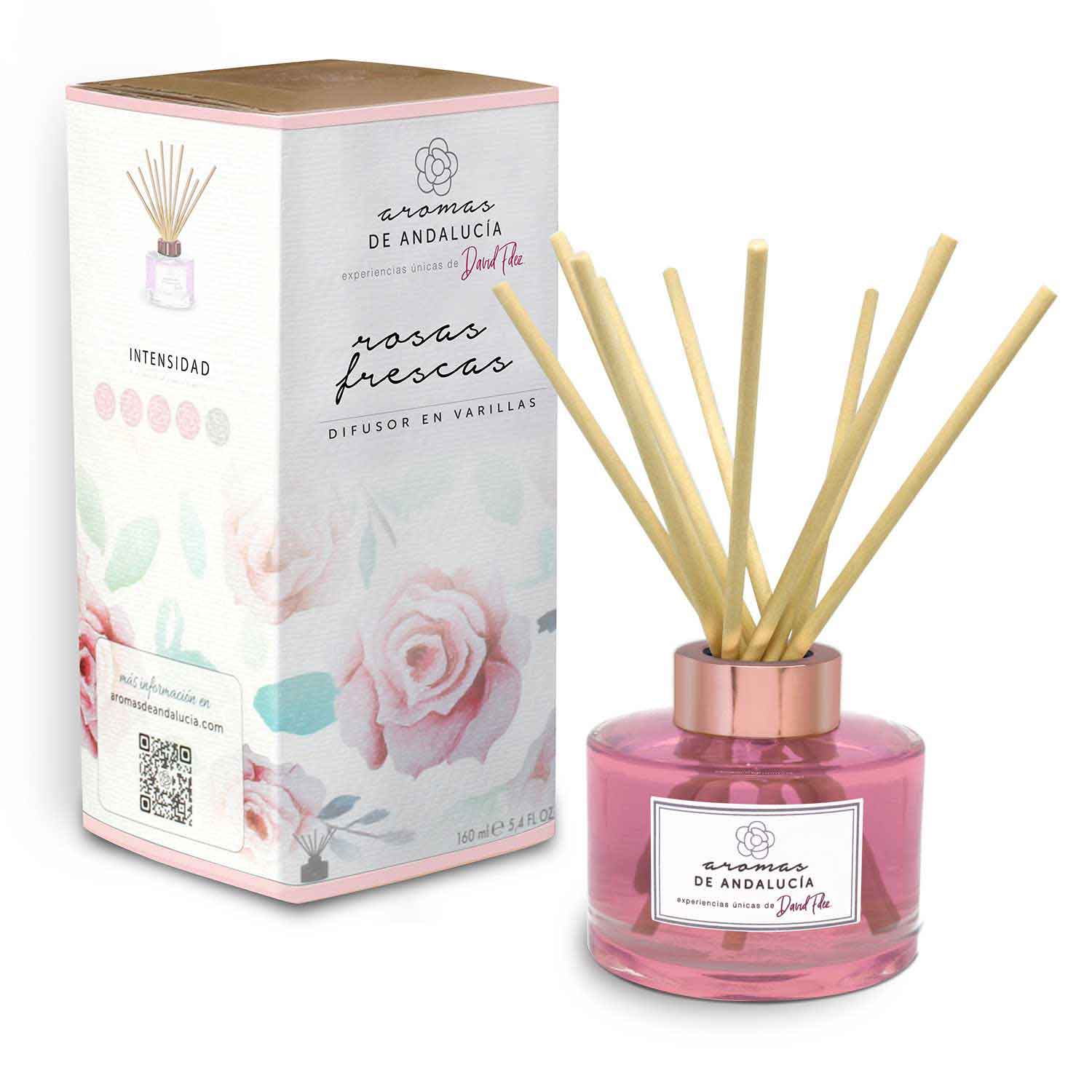 aromas para San Valentín ambientador de Rosas frescas
