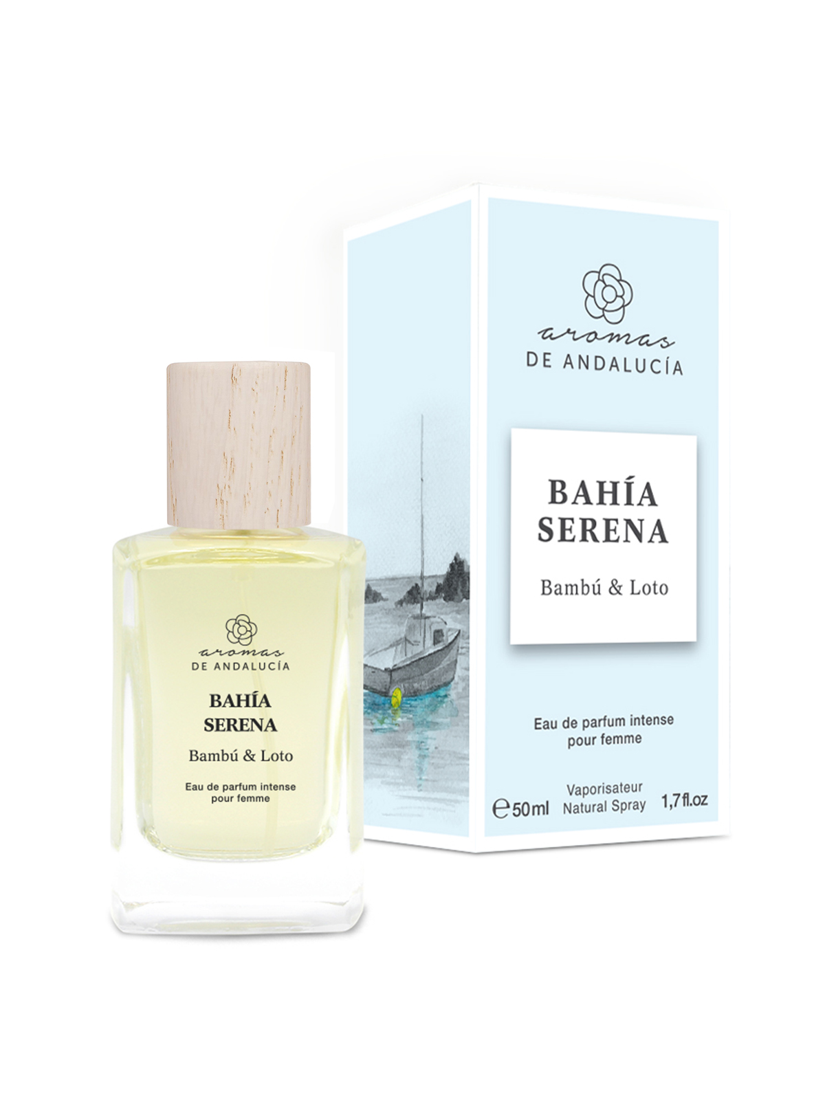 Perfume Bahía Serena - Bambú & Loto (50ml)