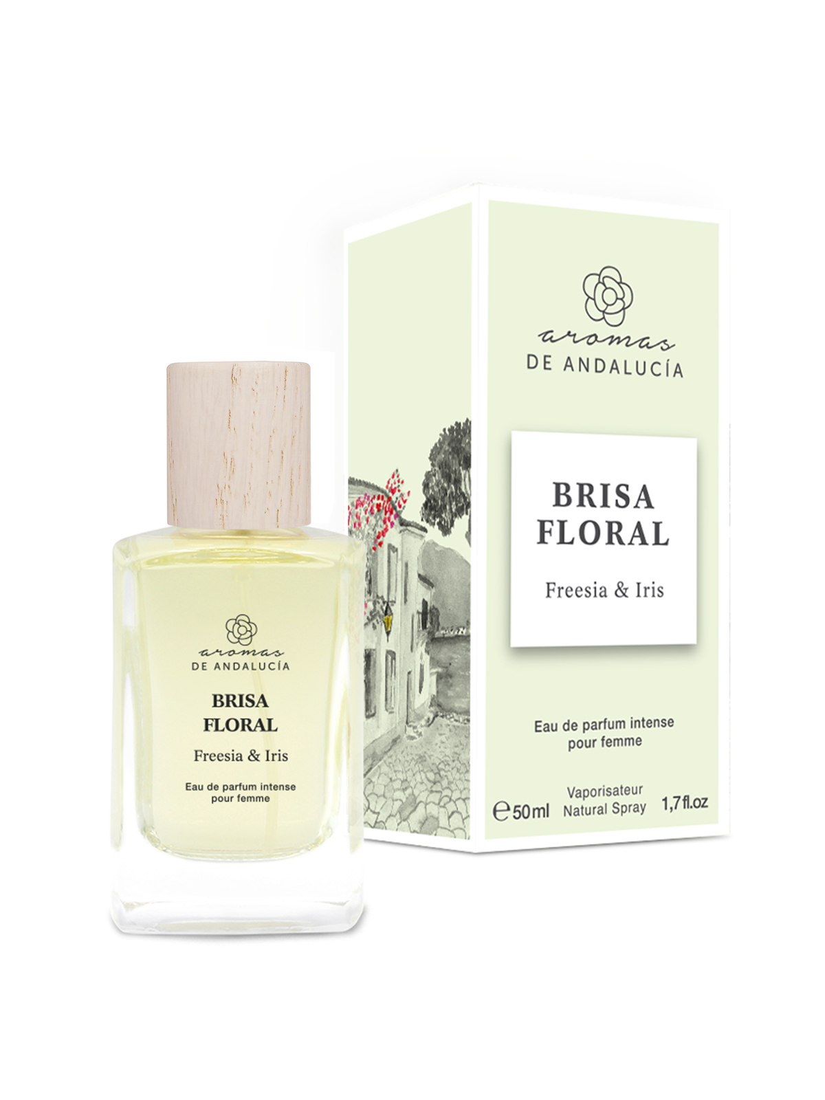 Perfume Brisa Floral - Freesia & Iris (50ml)
