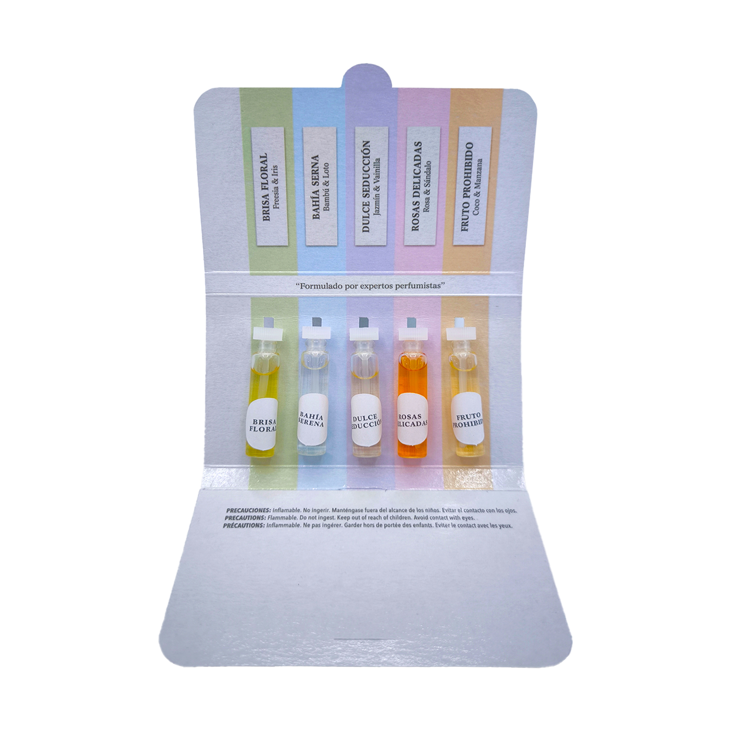 TESTERS PERFUME - Pour Femme (5x2ml)